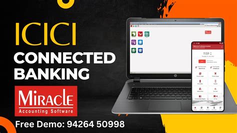 Icici Connected Banking In Miracle Accounting Software In Hindi Ak