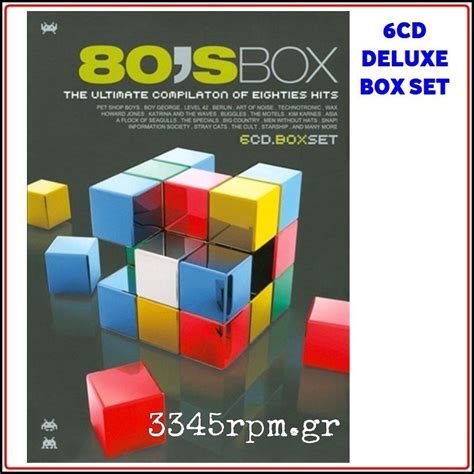 80 S Box The Ultimate Compilation Of Eighties Hits 6 CD BOX 3345rpm