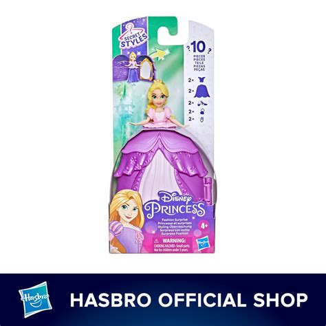 Disney Princess Secret Styles Fashion Surprise Rapunzel Doll Playset