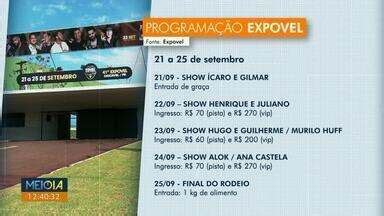 Meio Dia Paran Cascavel Expovel Come A Em Cascavel Globoplay