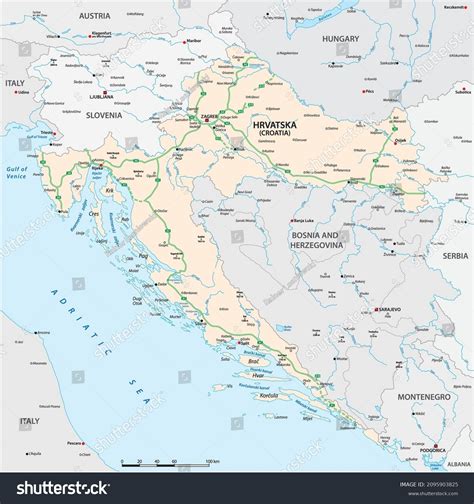 2,322 Map Slovenia Croatia Images, Stock Photos, and Vectors | Shutterstock