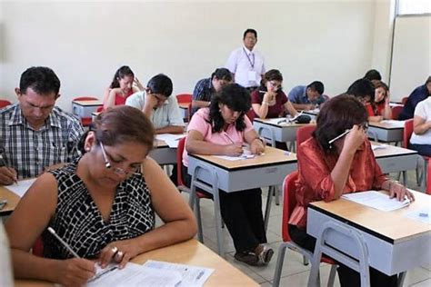 Concurso Para Nombramiento Docente Se Realizará De Manera Presencial En Octubre Diario Ep Perú