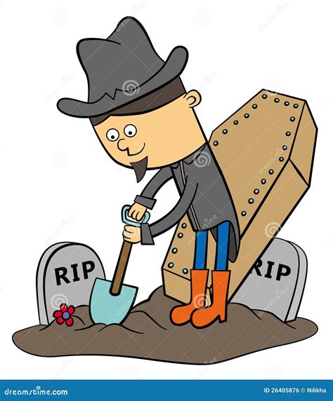 Grave Digger Royalty Free Stock Image - Image: 26405876