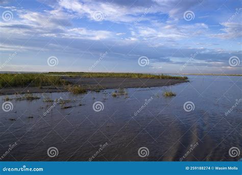 Beautiful Landscape View Of Padma River Stock Photo Image Of Sunlight