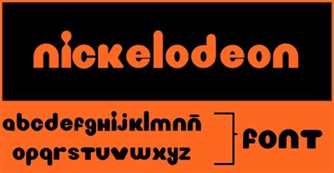 Nickelodeon Font by maarii03189 on DeviantArt