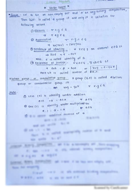 SOLUTION Linear Algebra Vector Space Part1 Studypool