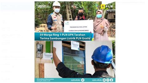 Beri Bantuan Tambah Daya Dan Pasang Baru Listrik Pln Upk Tarahan