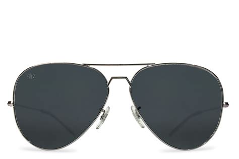 Mens Aviator Sunglasses Black