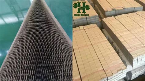 Honeycomb Paper Core For HDF Moulded Door Core Honeycomb Paper And