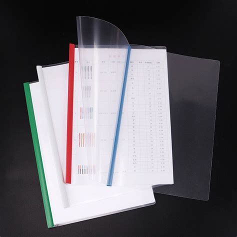 Pvc Rigid Sheet For Binding Cover Transparent Pvc Plastic Sheet A4 Size