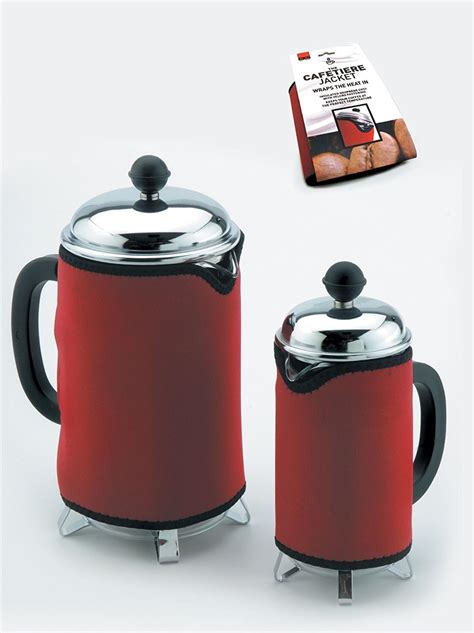 Amazon Cosy Red Cafetiere Keep Coffee Hot Home Kitchen