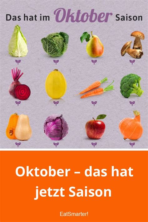 Saisonkalender Oktober Obst Gem Se Eat Smarter