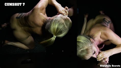 Blonde Milf Glory Hole POV