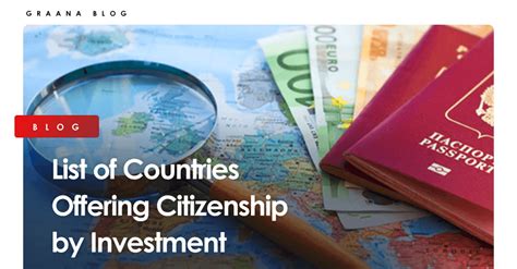 List Of Countries Offering Citizenship By Investment