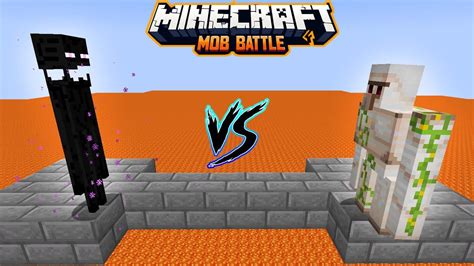 Enderman Vs All Golems In Minecraft Battle Iron Golem Diamond Golem