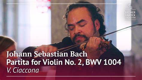 J S Bach Partita For Violin No 2 In D Minor BWV 1004 V Ciaccona