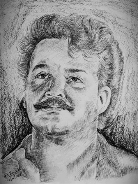 Mohanlal Drawing Photos - The global community for designers and ...