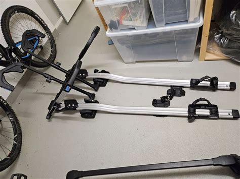 2x Thule Upride 599 Inkl Thule Bike Rack Around The Bar Kaufen Auf