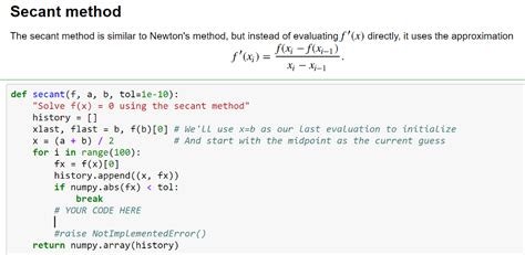 Solved Please Complete The Python 3 Code To Solve For F X