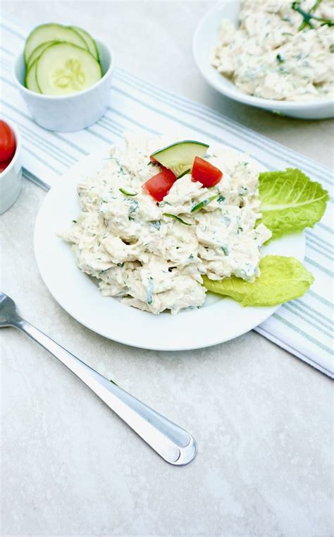 If You Are Looking For A Fun Variation On The Classic Chicken Salad Tzatziki Chicken Salad Is