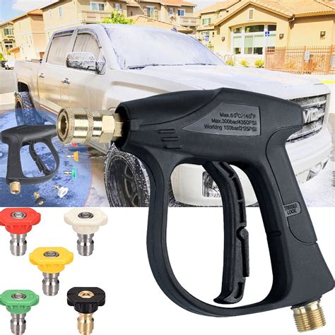 ZGBY 4350 Psi High Pressure Power Car Wash Water Gun With Pressure