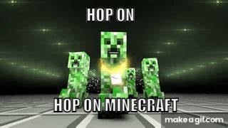 MINECRAFT CREEPER RAP | Dan Bull | ENDING A on Make a GIF