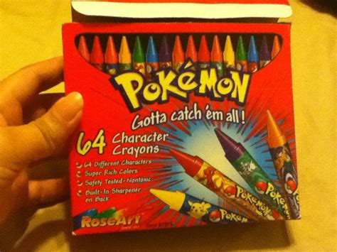 Pokemon Crayons By Dragonwarriorsgalore On Deviantart