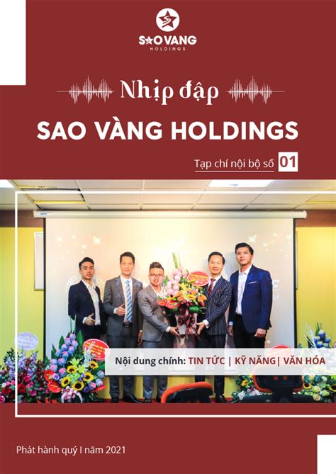 [TẠP CHÍ NỘI BỘ SỐ 1] Sao Vàng Holdings tưng bừng ra mắt Tạp chí nội bộ ...
