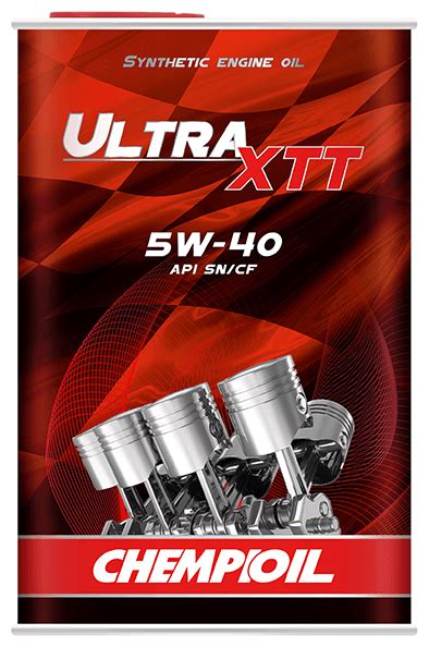 Моторное масло CHEMPIOIL ULTRA XTT 5W 40 Синтетическое 4 л купить по