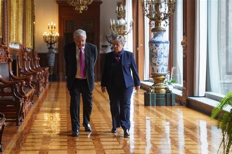 Defiende AMLO a nueva titular de la SRE Alicia Bárcena