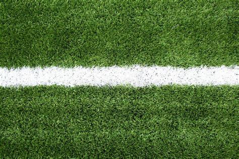 Soccer Field With White Lines On Grass Stock Image Image Of Summer Green 15081777