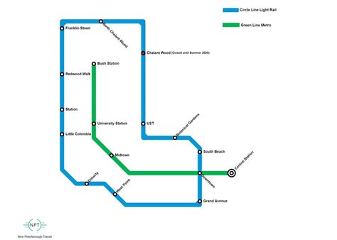 Peterborough Bus Routes Map