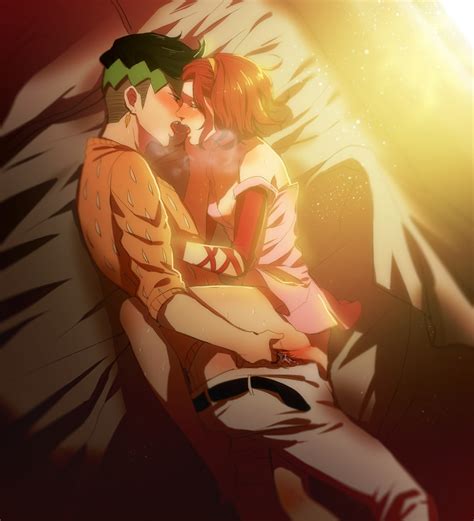 Kishibe Rohan And Sugimoto Reimi Jojo No Kimyou Na Bouken Drawn By