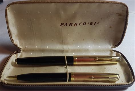 Parker 51 Empire State Tinteiro E Lapiseira Ouro 14k Raro Mercadolivre