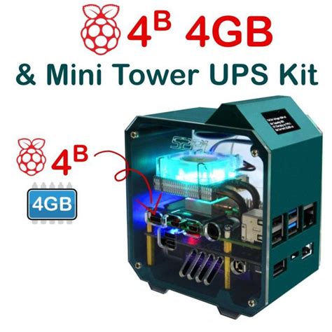 Mini Tower Ups Kit For Raspberry Pi Model B And Kits