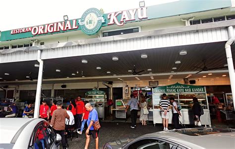 Penang Lunch At Original Penang Kayu Nasi Kandar Bayan Lepas Asia