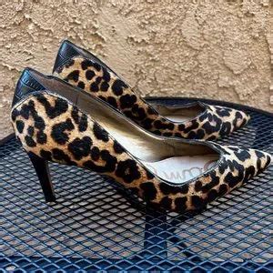 Sam Edelman Leopard Print Pumps Discount Bellvalefarms