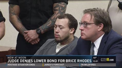 Judge Denies Lower Bond For Brice Rhodes