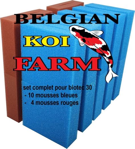 Mousse Bleue Oase Biotec Belgian Koi Farm Fr