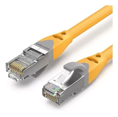 Cable De Red Vention Sstp Cat6a 10000mbps 20 Metros MercadoLibre