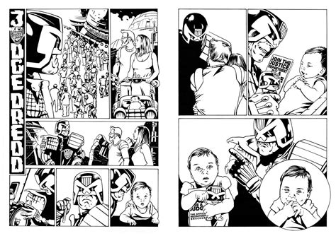 Dredd Comic strip by dimitriskoskinas on DeviantArt