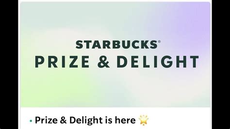 How To Get Plays Without Purchase Starbucks Prize Delight Game March