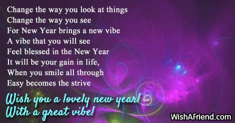 New Year Poems