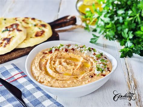 Spicy Greek Feta Dip Tirokafteri Karinokada