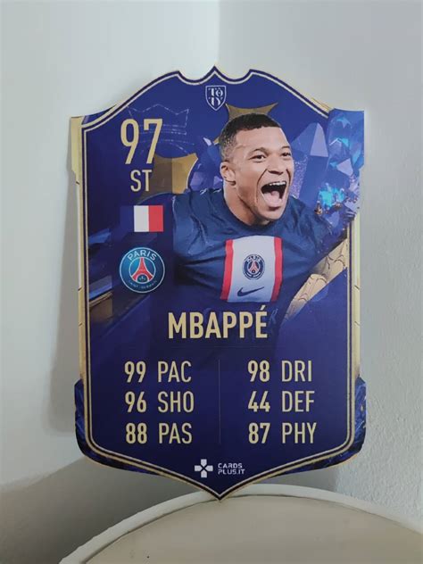 Fifa 23 Ultimate Team Kylian Mbappé Toty Card Gigante Cardsplusit