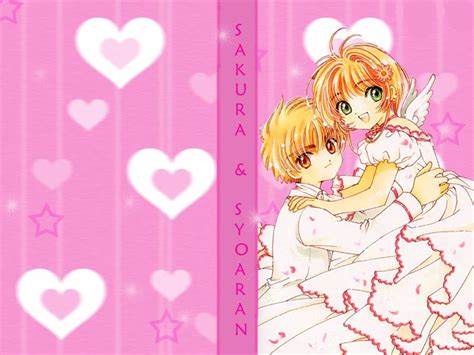 Sakura And Syaoran Cardcaptor Sakura Wallpaper 4586692 Fanpop