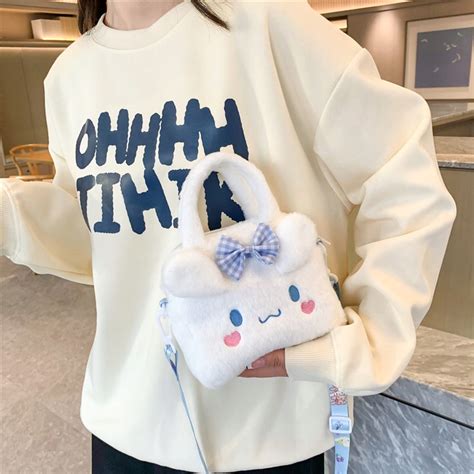 Torba Sanrio Kawaii Pluszowa Cinnamoroll Melody 14483745158 Allegro Pl