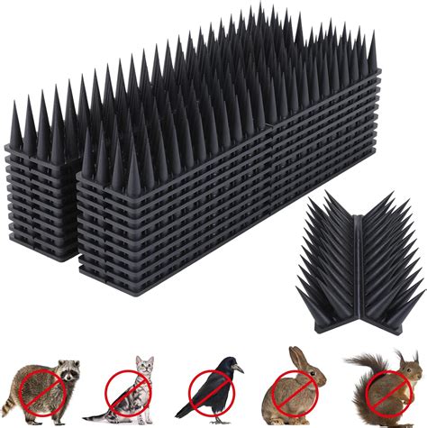 Buy JOROMIT Bird Spikes, 20 Packs 23 Ft Bird Deterrent Spikes Strips ...