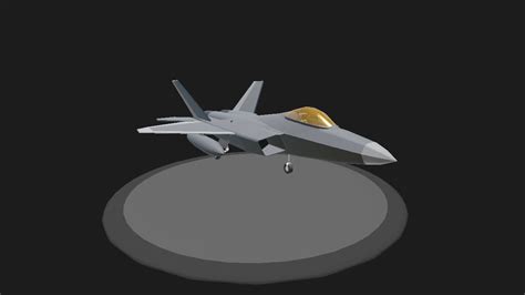 Simpleplanes Lockheed Martin F A Raptor Fixed For Medium Graphics