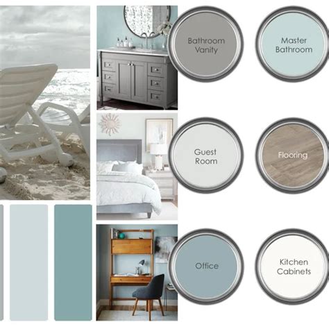 Moodboard Coastal Living Room Online Interior Design Etsy Color